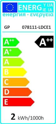 GP Lighting Gp Led Mini Globe Fila. 2w E27