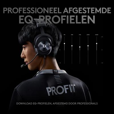 Logitech-G Pro X Bedraad Zwart - thumbnail