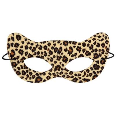 Oogmasker luipaard soft