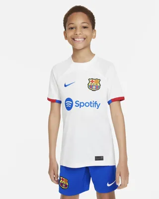 FC Barcelona Shirt Uit Junior 2023/2024 - Maat 152 - Kleur: RoodWitBlauw | Soccerfanshop