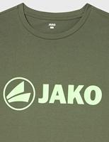 JAKO 6160 T-Shirt Promo - Kaki/Fluogroen - L - thumbnail