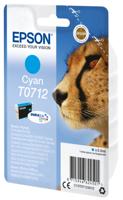 Epson Inktcartridge T0712 Origineel Enkel Cyaan C 13 T 07124012 - thumbnail