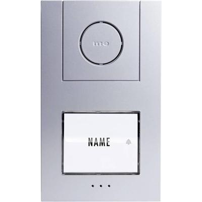 m-e modern-electronics VISTUS AD ALU 410 Vistus Buitenunit voor Deurintercom Kabelgebonden Eengezinswoning Zilver, Wit m-e modern-electronics VISTUS AD ALU 410 Vistus Buitenunit voor Deurintercom Kabelgebonden Eengezinswoning Zilver, Wit