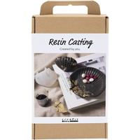 Creativ Company Hobbyset hars gieten, mossel, zwart, goud, 1 doos - thumbnail