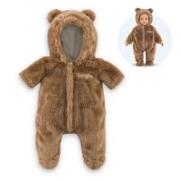 Corolle bunting brown bear onesie - 42cm - thumbnail