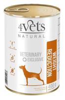 4VETS Natural Weight Reduction Dog - nat hondenvoer - 400 g - thumbnail