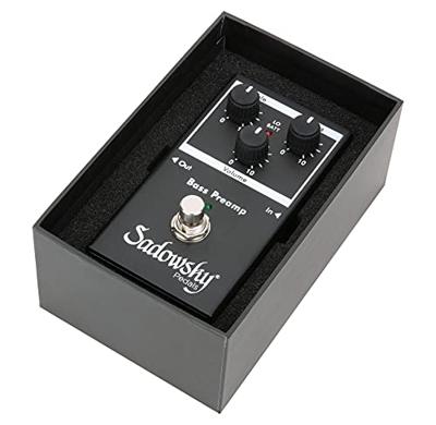 Sadowsky SBP-2 Bass Preamp equalizer effectpedaal voor basgitaar Sadowsky SBP-2 Bass Preamp equalizer effectpedaal voor basgitaar