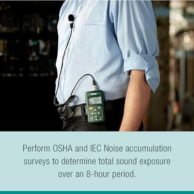 Extech SL400 Decibelmeter Datalogger 30 - 143 dB 20 Hz - 8 kHz USB Extech SL400 Decibelmeter Datalogger 30 - 143 dB 20 Hz - 8 kHz USB