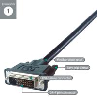StarTech.com 25m hoge resolutie VGA-kabel - HD15 naar HD15 - M/M coaxiale VGA-videokabel (MXTMMHQ25M) - thumbnail