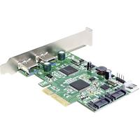DeLOCK PCIe Card naar 2 x external USB 3.0/2 x internal SATA 6 Gb/s controller - thumbnail