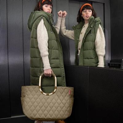 Reisenthel Loopshopper L-Frame Rhombus Olive