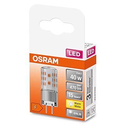 OSRAM HOMELIGHTING 4058075607224, AC32111 LED-lamp Energielabel E (A - G) GY6.35 Ballon 3.3 W = 40 W Warmwit (Ø x l) 16 mm x 43 mm 1 stuk(s)