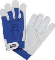 Promat/Tecwerk Handschoen | Donau | maat 8 naturel/blauw | Nappaleer | EN 388 PBM-categorie II - 4000371135 - thumbnail