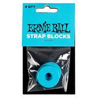 Ernie Ball 5619 Strap Blocks Blue (4 stuks) - thumbnail