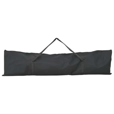 VidaXL Honkbaloefennet zwart 250 x 106 x 209 cm polyester