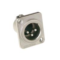 Amphenol AC3MMDZ 3 Polige XLR Chassisdeel | Female | Type D - thumbnail