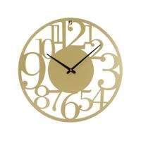 Wandklok Numero van metaal - thumbnail