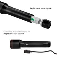 Ledlenser P6R Core Oplaadbare Zaklamp Zaklantaarn Zwart - thumbnail