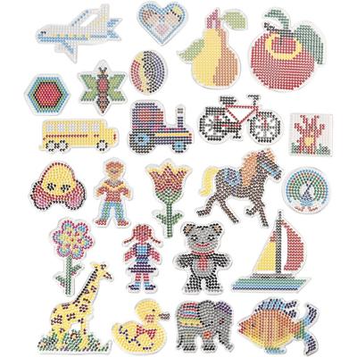 Creativ Company Onderplaat, afm 7x7,5-14x16 cm, medium, 24 stuk/ 1 doos