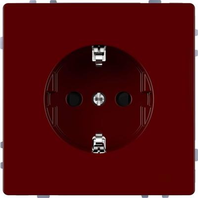 Merten MEG2300-6006 Wandcontactdoos System Design Karmijnrood 1 stuk(s)