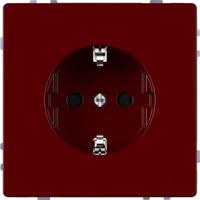 Merten MEG2300-6006 Wandcontactdoos System Design Karmijnrood 1 stuk(s) - thumbnail