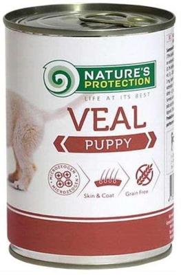 NATURE'S PROTECTION Puppy Kalfsvlees - natvoer voor puppy's - 400 g