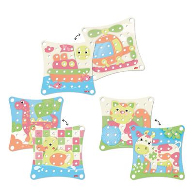 Quercetti playeco insteek mozaïek groot, 41dlg.