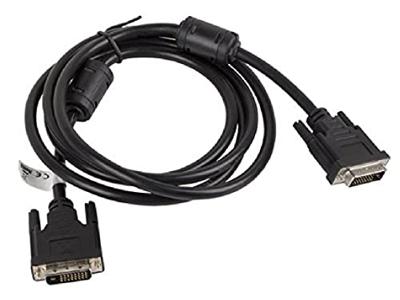lanberg CA-DVID-10CC-0018-BK Dvi-D (24+1Pol) stekker op Dvi-D (24+1Pol) stekker Dual Link kabel, 1,8 m zwart