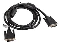 lanberg CA-DVID-10CC-0018-BK Dvi-D (24+1Pol) stekker op Dvi-D (24+1Pol) stekker Dual Link kabel, 1,8 m zwart - thumbnail