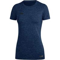 JAKO 6129D T-Shirt Premium Basics Dames - Marine Gemeleerd - 38 - thumbnail