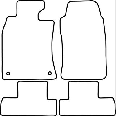 Automatten passend voor Mini R52 Cabrio 2005-2007 TMBM552