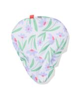 HEMA Waterafstotende fiets zadelhoes met bloemen - thumbnail