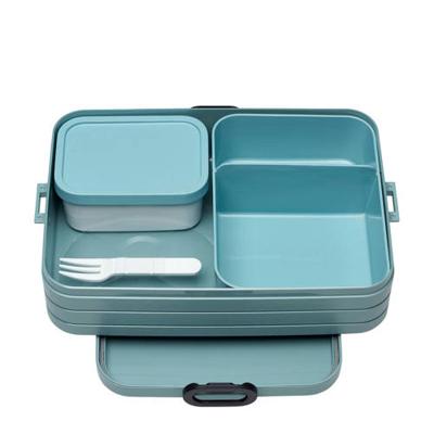 Rosti Mepal lunchbox Bento Large 17 x 25,5 x 6,5 cm groen Rosti Mepal lunchbox Bento Large 17 x 25,5 x 6,5 cm groen
