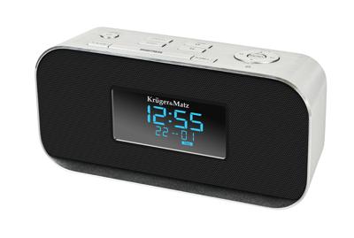 Kruger&Matz KM1150 FM Klok Radio met USB en Bluetooth Kruger&Matz KM1150 FM Klok Radio met USB en Bluetooth