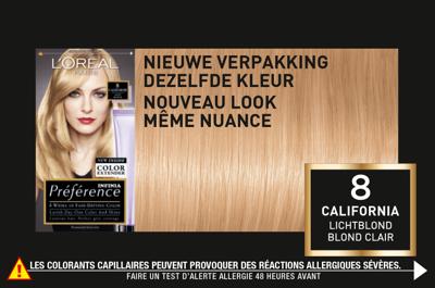 L'Oréal Paris Préférence 8.0 Lichtblond