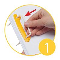 Archiefbinder JalemaClip blister van 10 stuks - thumbnail