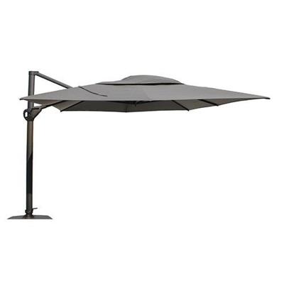 4 Seasons Outdoor | Zweefparasol Hacienda 300 x 400 cm | Charcoal