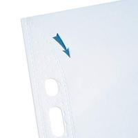 OXFORD Quick&apos;in showtas, A4, uit glasheldere PP, 11-gaatsperforatie, 70 micron, doos van 100 stuks - thumbnail