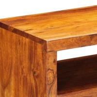 Tv-wandmeubel 90x30x30 massief acaciahout meerkleurig - thumbnail