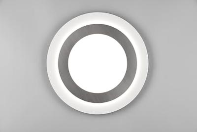 Trio Ronde design plafondlampMorgan nikkel - 641519207