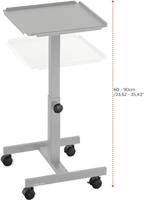 Celexon Beamertafel Grijs - thumbnail