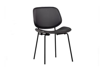 WOOOD Eetkamerstoel 'Close' PU en Hout WOOOD Eetkamerstoel 'Close' PU en Hout