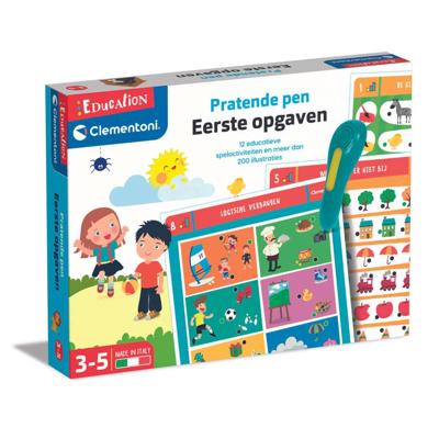 Clementoni pratende pen eerste opgaven