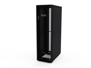 HPE 42U Advanced G2 kit rack 600 mm (B) 1200 mm (T) - standaard pallet (incl. : Zijpanelen, Baying kit, front/achterkant, castors).
