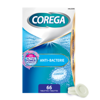 Corega Anti-bacterie Dagelijkse Reiniger Tabletten - thumbnail