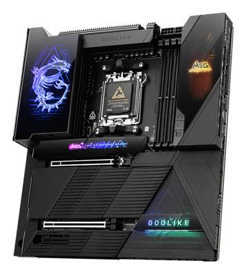 MSI meg x870e godlike socket am5 moederbord (5gb-lan, 10gb-lan, wlan, bt, sound, atx)