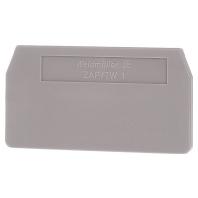 Weidmüller 1608740000-50 Afsluitplaat Beige 50 stuk(s)