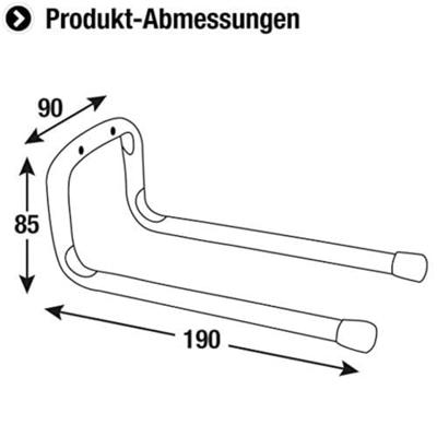 Connex Gereedschapshaak M:Dubbelhaak 08 - DY222007