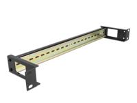 Delock 67031 19 inch Inschuifsysteem voor patchkast 1 HE Zwart - thumbnail