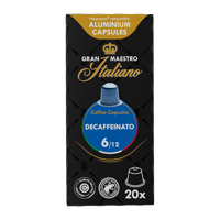 Gran Maestro Italiano Decaffeinato - 20 koffiecups - thumbnail